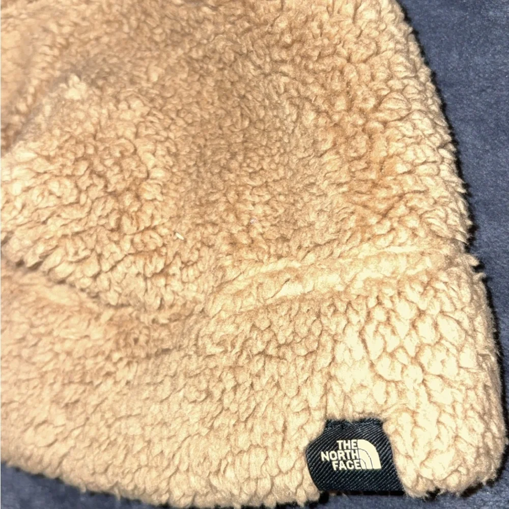 The North Face Kids Tan Sherpa Hat